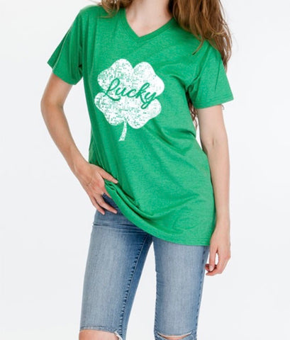 Green “Lucky” T-shirt