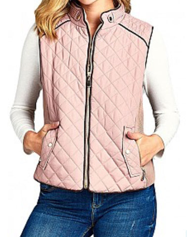 Quilted vest