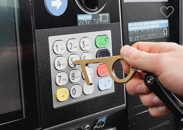 SaniKey contactless keychain
