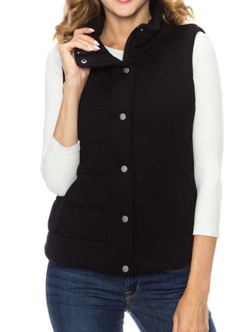 Quilted cotton  vest