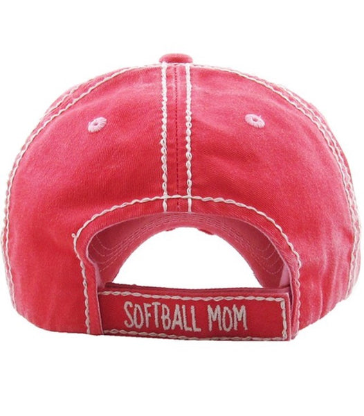 Softball mom hat