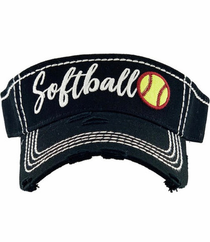 Softball sun visor
