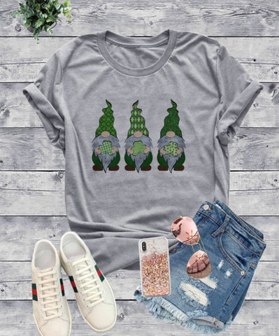 St. Patrick’s Day gnome T-shirt