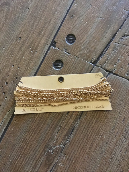 Multi strand chain choker