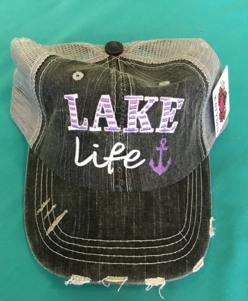 Hat, lake life