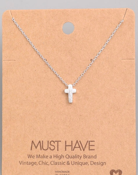 Necklace small cross