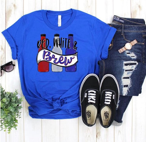 Red White & Brew T-shirt