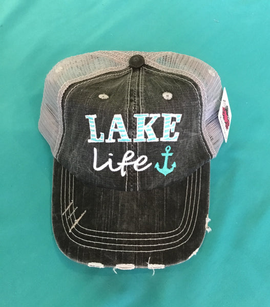 Hat, lake life