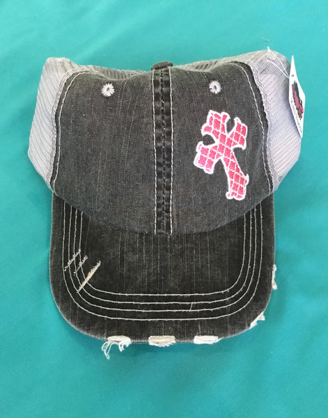 Hat, side cross
