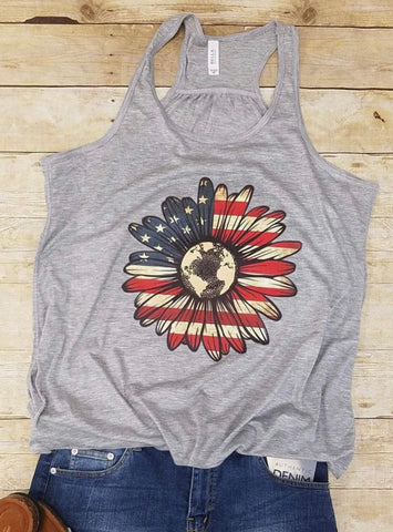 Sunflower USA tank