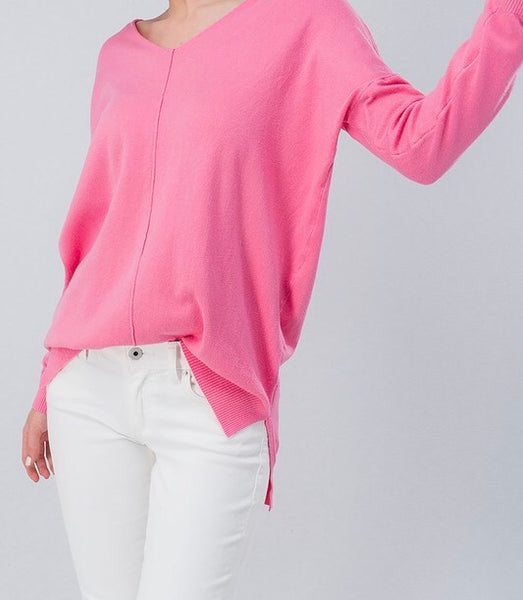 Soft high-low tunic sweater