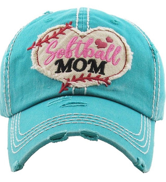 Softball mom hat
