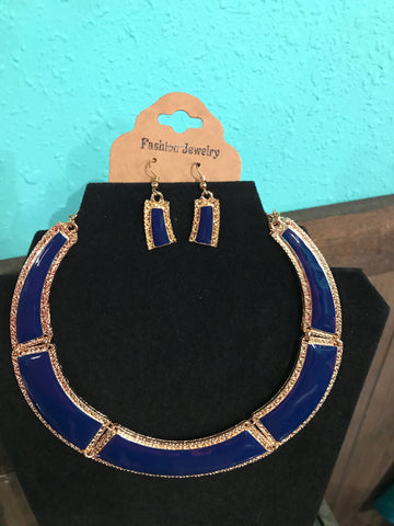 Necklace acrylic stone collar