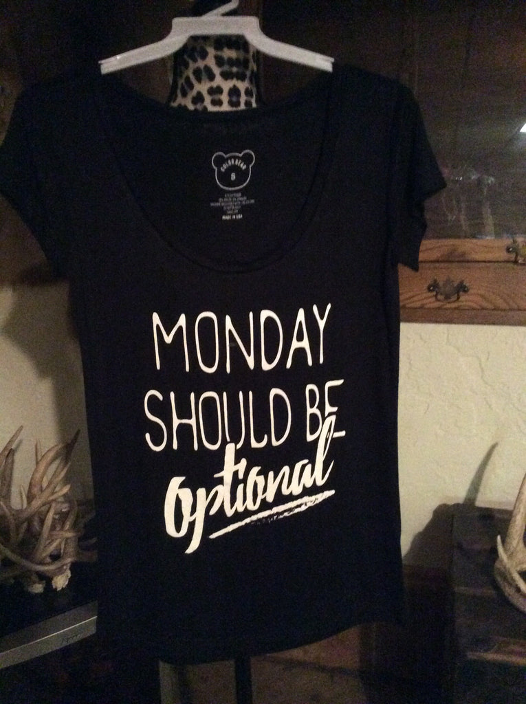 Monday's tshirt black